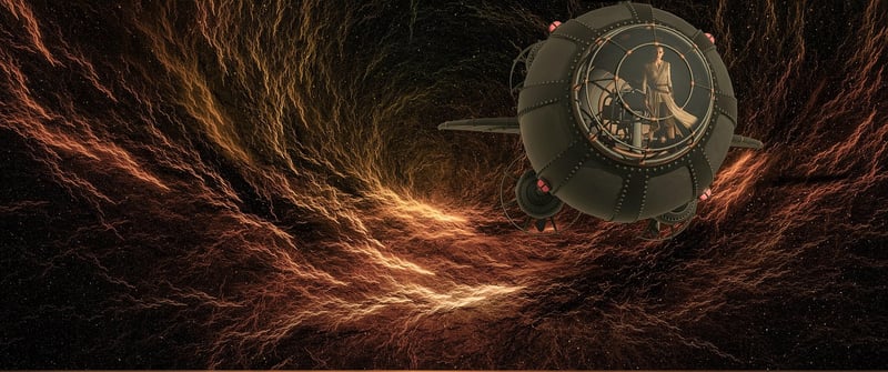 Wormhole in space